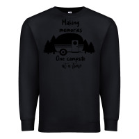 Black making memories Premium Sweatshirt - Unal Design