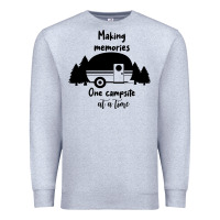 Heather Grey making memories Premium Sweatshirt - Unal Design