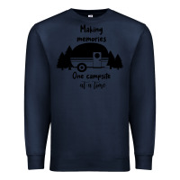 Navy making memories Premium Sweatshirt - Unal Design