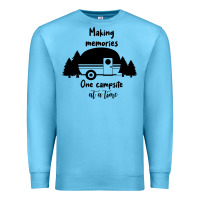 Ocean Blue making memories Premium Sweatshirt - Unal Design
