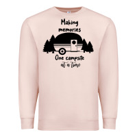 Pale Pink making memories Premium Sweatshirt - Unal Design