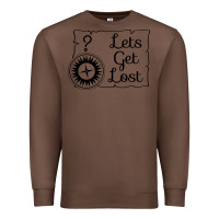Chestnut lets get lost Premium Sweatshirt - Unal Design