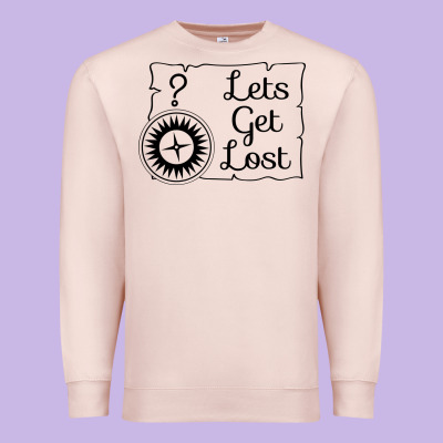 Premium Sweatshirt lets get lost