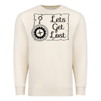 Sandshell lets get lost Premium Sweatshirt - Unal Design