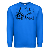 True Royal lets get lost Premium Sweatshirt - Unal Design