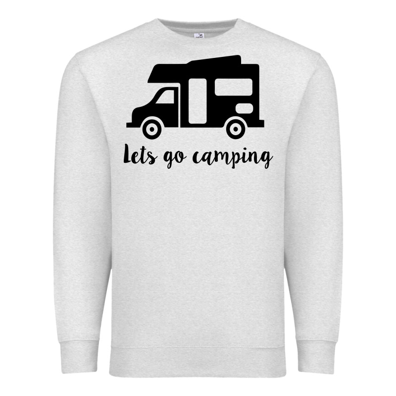 Lets Go Camping Premium Sweatshirt by Unal Design | Teevron