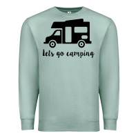 Seafoam lets go camping Premium Sweatshirt - Unal Design