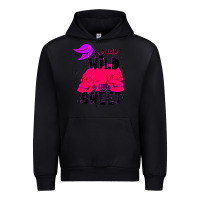 Black a little wild a little sweet Urban Hoodie - JahusDesignShop