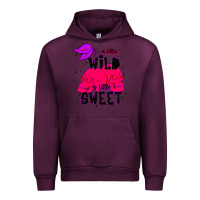 Mauve Wine a little wild a little sweet Urban Hoodie - JahusDesignShop