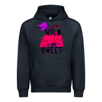 Navy a little wild a little sweet Urban Hoodie - JahusDesignShop