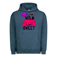 Pigment Midnight Navy a little wild a little sweet Urban Hoodie - JahusDesignShop