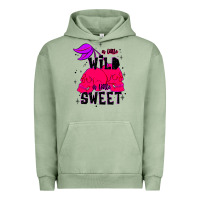Pigment Oil Green a little wild a little sweet Urban Hoodie - JahusDesignShop