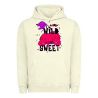 Pigment Pistachio a little wild a little sweet Urban Hoodie - JahusDesignShop