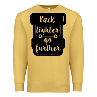 Antique Gold pack lighter go further Premium Sweatshirt - Unal Design