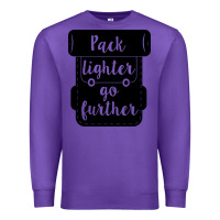 Purple pack lighter go further Premium Sweatshirt - Unal Design