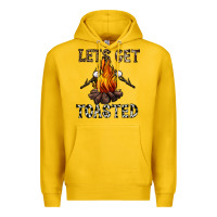 Lemon lets get toasted Premium Hoodie - CowhideDigitalArt