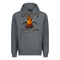 Rock lets get toasted Premium Hoodie - CowhideDigitalArt