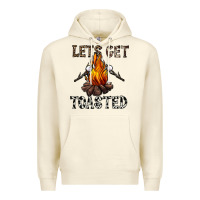 Sandshell lets get toasted Premium Hoodie - CowhideDigitalArt