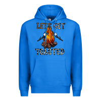 True Royal lets get toasted Premium Hoodie - CowhideDigitalArt