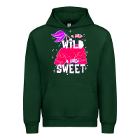 Forest Green a little wild a little sweet Urban Hoodie - JahusDesignShop