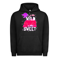 Pigment Black a little wild a little sweet Urban Hoodie - JahusDesignShop
