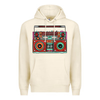 Tofu Boombox Premium Hoodie - FaDigitalArtStudio