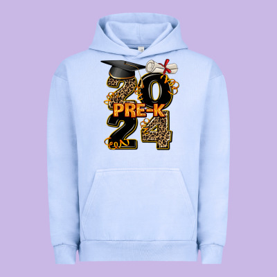 2024 Pre K Graduation Urban Hoodie Designed By Adodesignshop