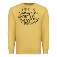 Antique Gold smile Premium Sweatshirt - Unal Design