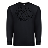 Black smile Premium Sweatshirt - Unal Design