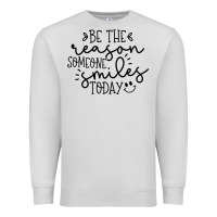 Dove Grey smile Premium Sweatshirt - Unal Design