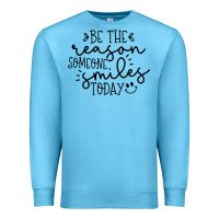 Ocean Blue smile Premium Sweatshirt - Unal Design