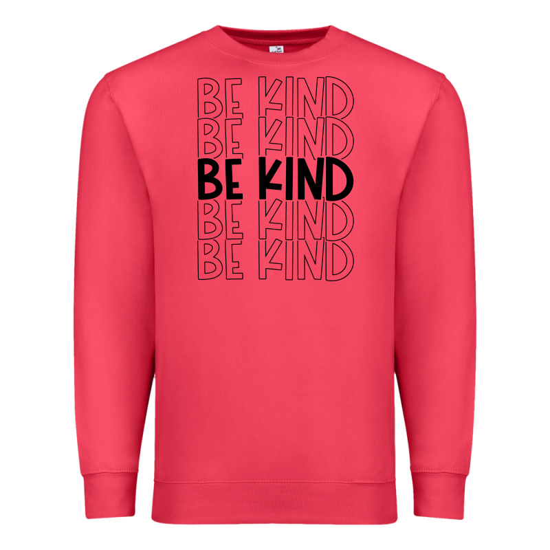 Be Kind Premium Sweatshirt by Unal Design | Teevron