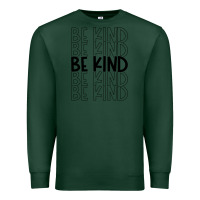 Sports Green be kind Premium Sweatshirt - Unal Design