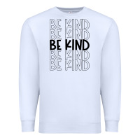 White be kind Premium Sweatshirt - Unal Design