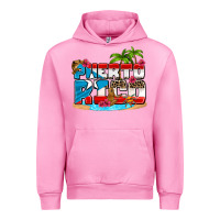 Fuchsia Pink puerto rico and flowers with frog Urban Hoodie - AdoDesignShop