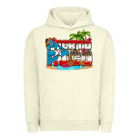 Pigment Pistachio puerto rico and flowers with frog Urban Hoodie - AdoDesignShop
