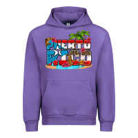 Tulip puerto rico and flowers with frog Urban Hoodie - AdoDesignShop