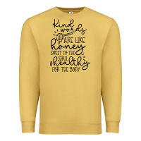 Antique Gold kind Premium Sweatshirt - Unal Design