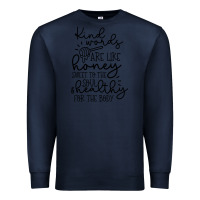 Navy kind Premium Sweatshirt - Unal Design