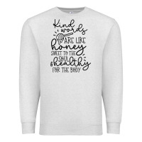 Oatmeal Heather kind Premium Sweatshirt - Unal Design