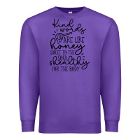 Purple kind Premium Sweatshirt - Unal Design