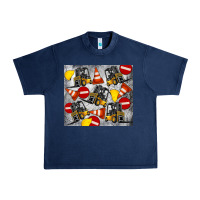Navy forklift tumbler Urban Heavy Tee - Artiststas