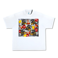 White forklift tumbler Urban Heavy Tee - Artiststas