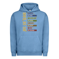 Pigment Pebble Blue bible verses Urban Hoodie - JahusDesignShop