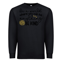 Black be kind Premium Sweatshirt - Unal Design