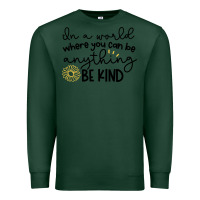 Sports Green be kind Premium Sweatshirt - Unal Design