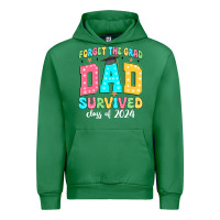 Emerald forget the grad dad survived class of 2024 Urban Hoodie - JahusDesignShop