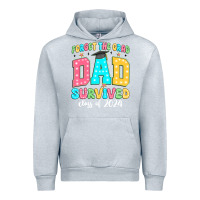 Heather Grey forget the grad dad survived class of 2024 Urban Hoodie - JahusDesignShop