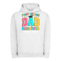 Pigment Lunar Rock forget the grad dad survived class of 2024 Urban Hoodie - JahusDesignShop