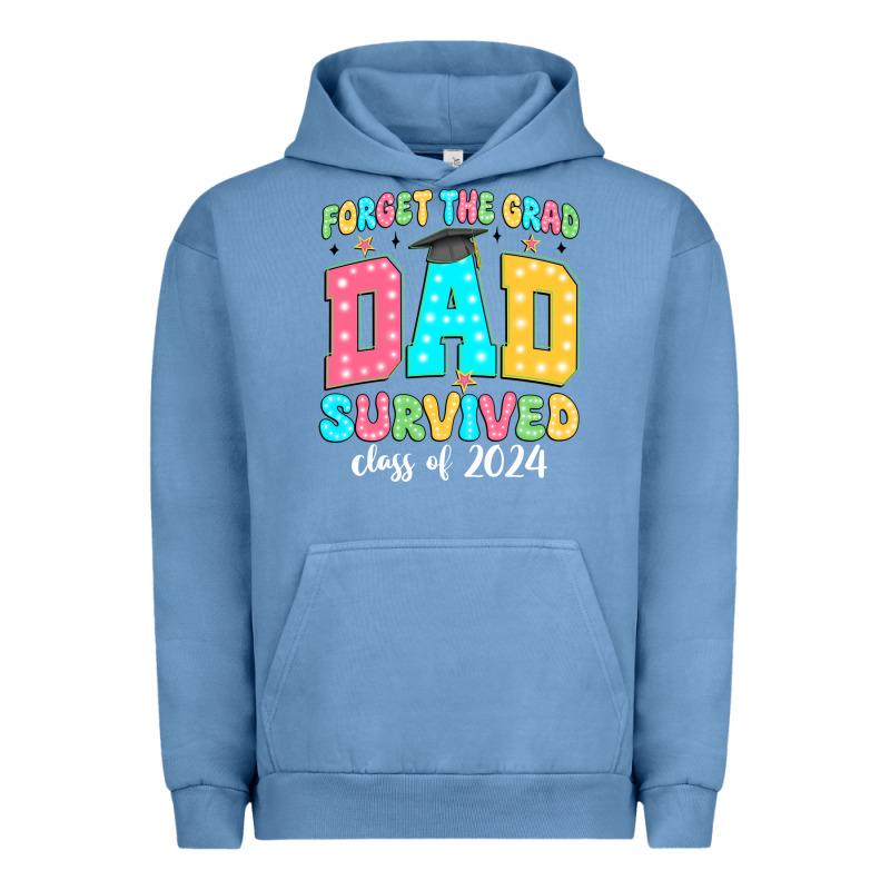 Forget The Grad Dad Survived Class Of 2024 Urban Hoodie by JahusDesignShop | Teevron